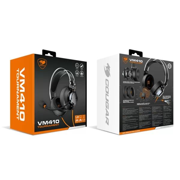 Cougar VM410 Tournament Hafif 3.5MM Gaming Kulaklık