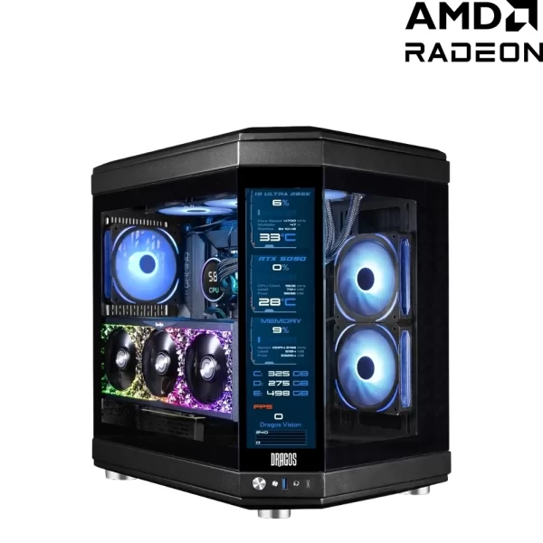 CRTG127 Ryzen 5 7600 32GB DDR5 1TB NVMe Radeon RX 7700XT 12GB Gaming Hazır Sistem