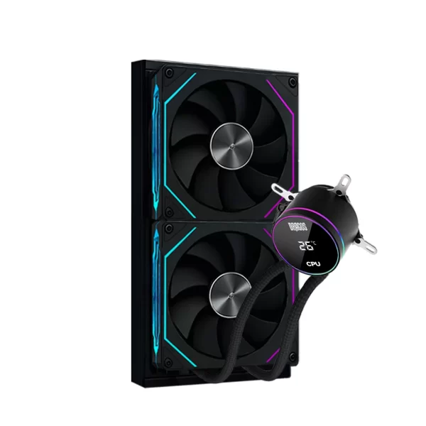 Dragos FrostBite 240 Black ARGB Digital 240mm Intel-AMD Uyumlu Sıvı Soğutucu