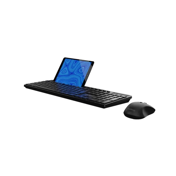Everest KM-730 Siyah Kablosuz  Q Multimedia Klavye + Mouse Set