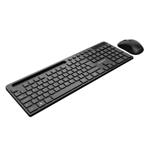 Everest KM-730 Siyah Kablosuz  Q Multimedia Klavye + Mouse Set