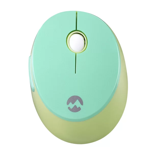 Everest ROUND KM-6282 Renkli Tuşlu Yeşil Kablosuz Q Multimedia Klavye + Mouse Set