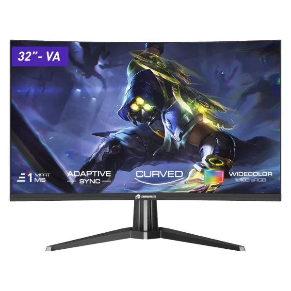 GameBooster 32 GB-3218CF 1ms 180Hz FreeSync/G-Sync RGB Curved 1500R VA FHD Gaming Monitör
