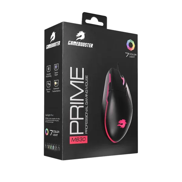 GameBooster M630 Prime RGB Optik Gaming Mouse