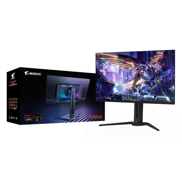 Gigabyte AORUS 31.5 FO32U2 0.03ms 240Hz FreeSync Premium Pro Pivot HDR400 QD-OLED UHD Gaming Monitör