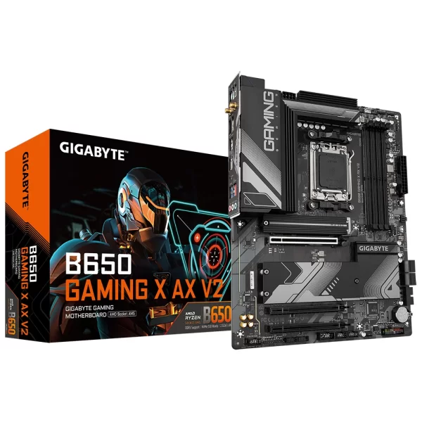 Gigabyte B650 Gaming X AX V2 DDR5 8000MHz (OC) M.2 AM5 ATX Anakart