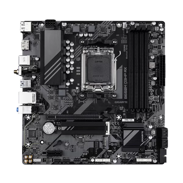 Gigabyte B650M D3HP AX DDR5 8000MHz (OC) M.2 AM5 mATX Anakart