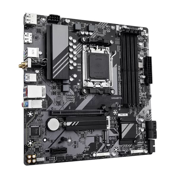Gigabyte B650M D3HP AX DDR5 8000MHz (OC) M.2 AM5 mATX Anakart