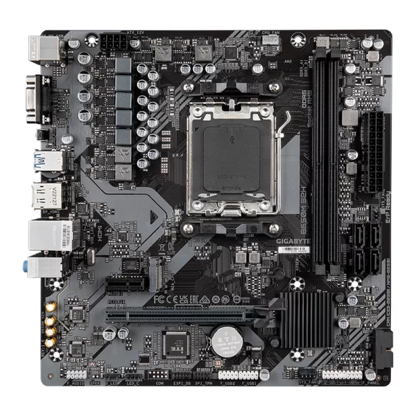 Gigabyte B650M S2H 7200MHz (OC) DDR5 M.2 AM5 mATX Anakart