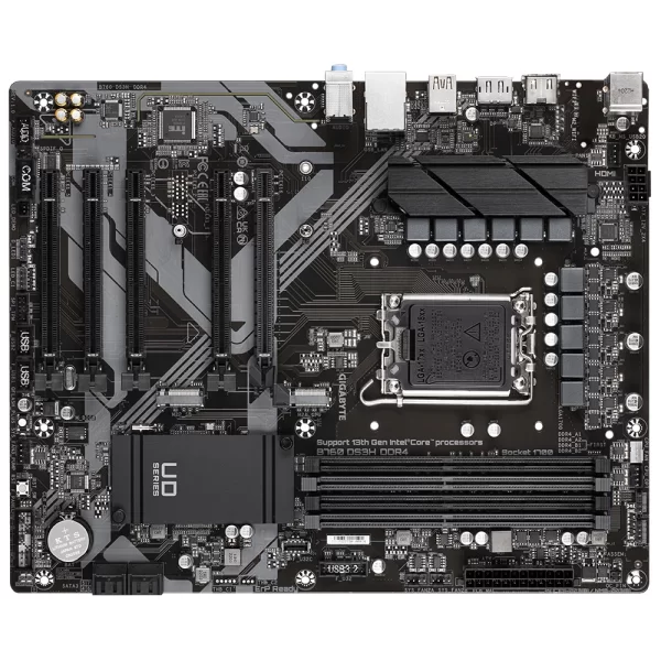 Gigabyte B760 DS3H DDR4 5333MHz (OC) M.2 LGA1700 ATX Anakart