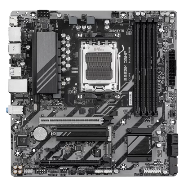 Gigabyte B850M D3HP DDR5 8200MHz (OC) M.2 AM5 mATX Anakart