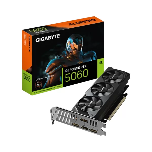 Gigabyte GeForce RTX 5060 Low Profile OC 8GB DLSS4 128 Bit GDDR7 Ekran Kartı