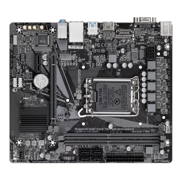 Gigabyte H610M H V3 DDR4 3200MHz 1700p mATX Anakart