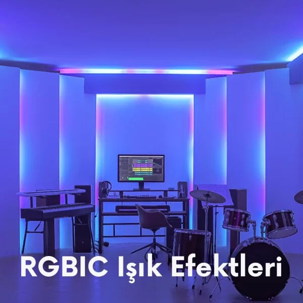 Govee LED Şerit Işık M1 5 Metre (Wi-Fi ve Bluetooth Destekli, Alexa ve Google Assistant Uyumlu) H61E13D2