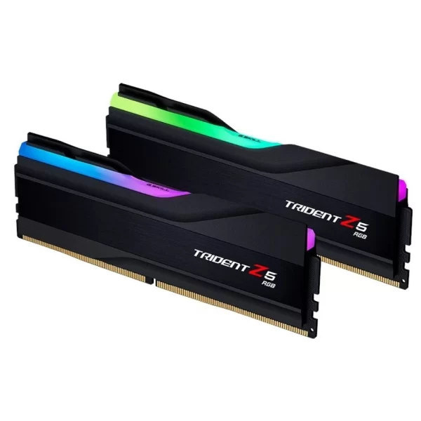 G.Skill Trident Z5 RGB 32GB(2x16GB) DDR5 6000MHz CL36 Siyah Bellek