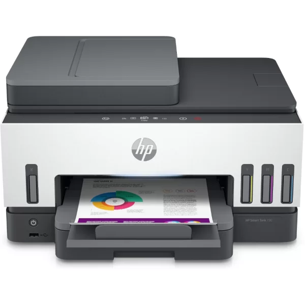 HP Smart Tank 790 4WF66A Wi-Fi + Tarayıcı + Fotokopi + Faks Çok Fonksiyonlu Mürekkep Püskürtmeli Yazıcı