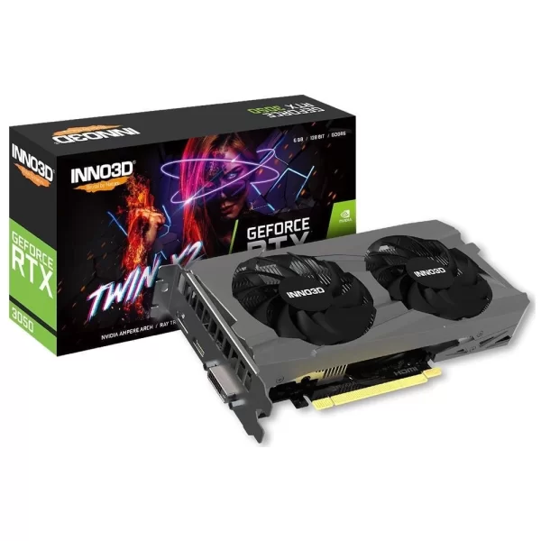 Inno3D GeForce RTX 3050 Twin x2 6GB GDDR6 96 Bit Ekran Kartı