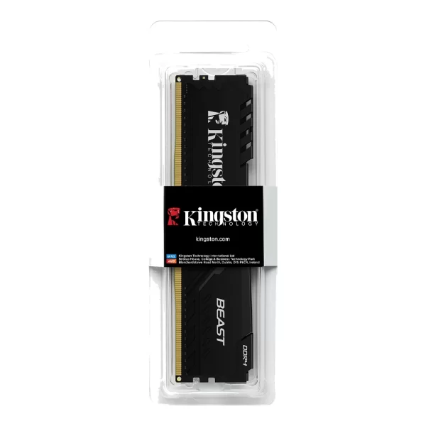 Kingston Beast Black 8GB (1x8GB) 3200MHz CL16 DDR4 Bellek