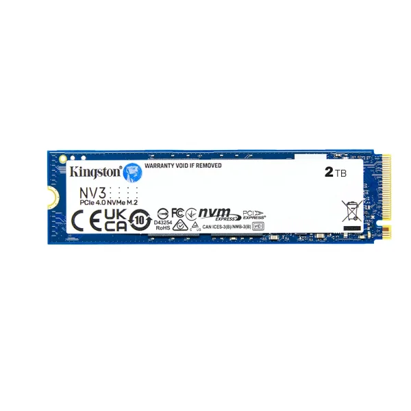 Kingston NV3 2TB NVMe Gen4 6000/5000MB/s M.2 SSD
