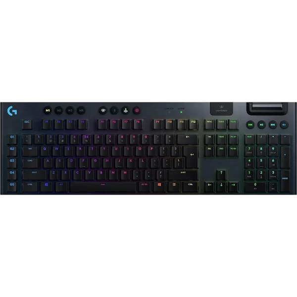 Logitech G915 İngilizce Kablolu Kablosuz Mekanik Oyuncu Klavyesi
