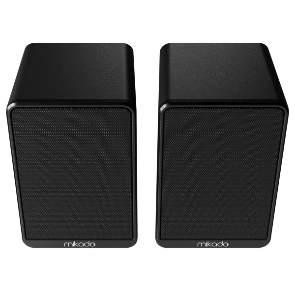 Mikado MD-178 2.0 3W*2 Siyah RGB Aydınlatmalı USB + 3.5mm USB 5V Hoparlör