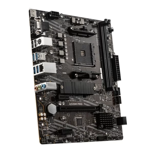 MSI A520M Pro 4600mhz(OC) RGB M.2 DDR4 AM4 Anakart
