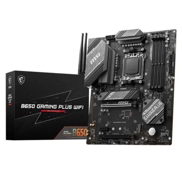 MSI MPG B650 Gaming Plus WiFi DDR5 6000MHz (OC) RGB M.2 AM5 ATX Anakart