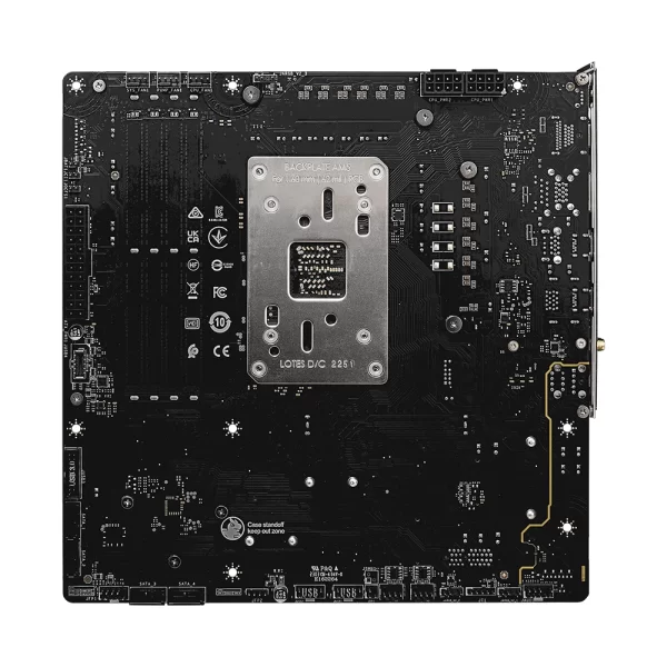 MSI B650M Project Zero DDR5 7600MHz (OC) M.2 AM5 mATX Anakart