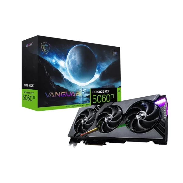 MSI GeForce RTX 5060 Ti 16G Vanguard SOC 16GB DLSS 4 128 Bit GDDR7 Ekran Kartı