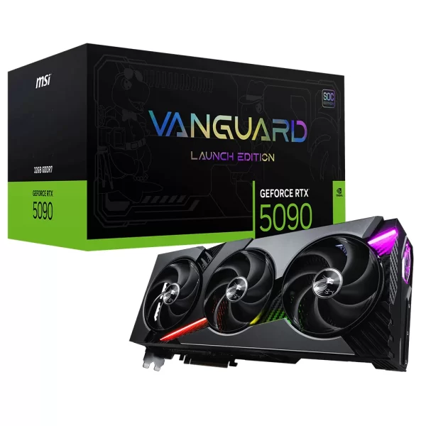MSI GeForce RTX 5090 32G Vanguard SOC Launch Edition 32GB DLSS 4 512 Bit GDDR7 Ekran Kartı