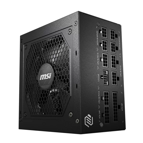MSI MAG A850GL PCIE5 850W 80+ Gold PCIe5.0 Tam Modüler Siyah Güç Kaynağı