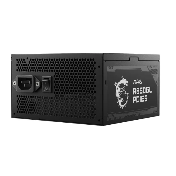 MSI MAG A850GL PCIE5 850W 80+ Gold PCIe5.0 Tam Modüler Siyah Güç Kaynağı