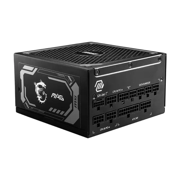 MSI MAG A1250GL PCIE5 1250W 80+ Gold PCIe5.0 Tam Modüler Güç Kaynağı