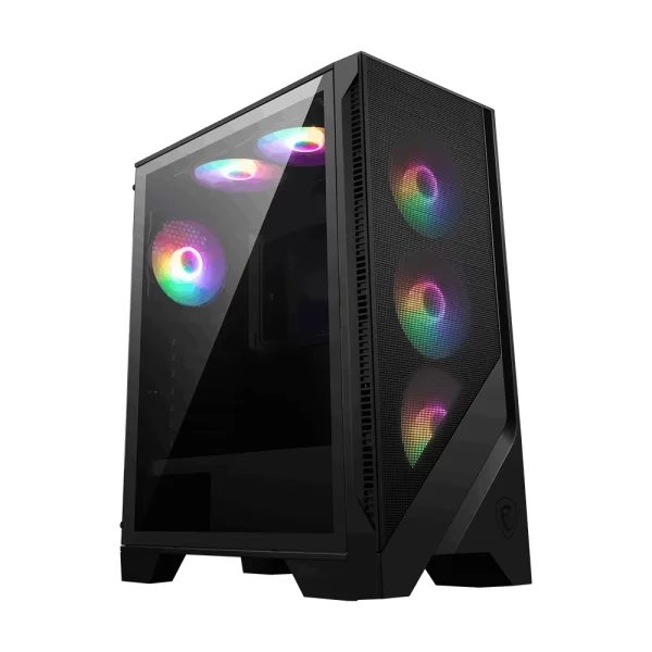 MSI MAG Forge 120A Airflow Temperli Cam Rainbow RGB ATX Mid Tower Kasa