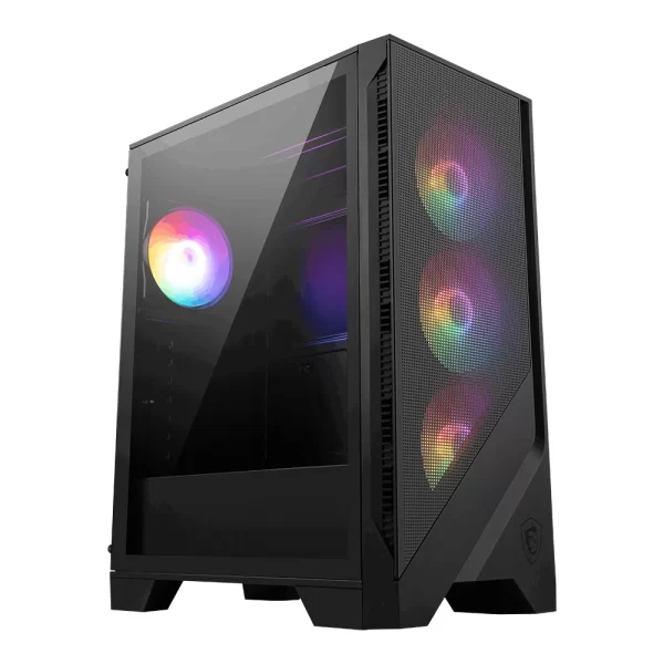 MSI MAG Forge 121A B75 PCIe5 Temperli Cam RGB Fan 750W Bronze ATX Gaming Kasa