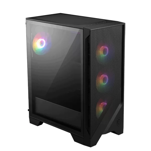 MSI MAG Forge 121A B75 PCIe5 Temperli Cam RGB Fan 750W Bronze ATX Gaming Kasa