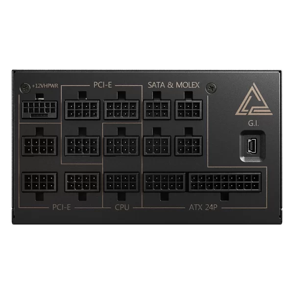 MSI MEG AI1300P PCIE5 1300W 80+ Platinum PCIe5.0 Tam Modüler Güç Kaynağı