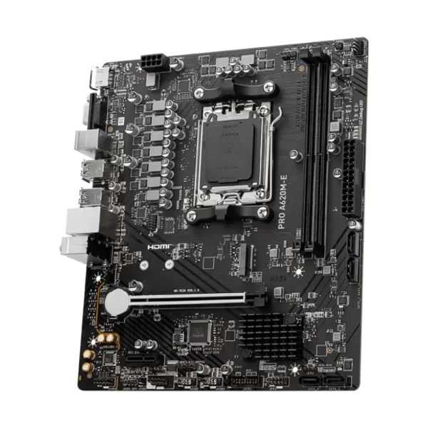 MSI Pro A620M-E 6400mhz(OC) M.2 AM5 mATX DDR5 Anakart