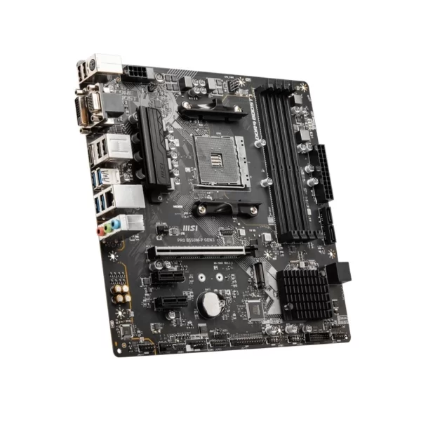 MSI Pro B550M-P GEN3 4400MHz (OC) M.2 DDR4 AM4 Anakart