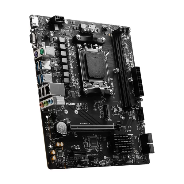 MSI PRO B650M-E DDR5 6800MHz (OC) M.2 AM5 mATX Anakart