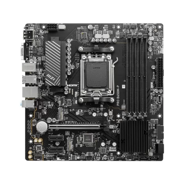 MSI Pro B650M-P 6000mhz(OC) RGB M.2 DDR5 AM5 Anakart