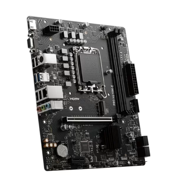 MSI Pro H610M-E DDR5 5600MHz (OC) M.2 1700p mATX Anakart