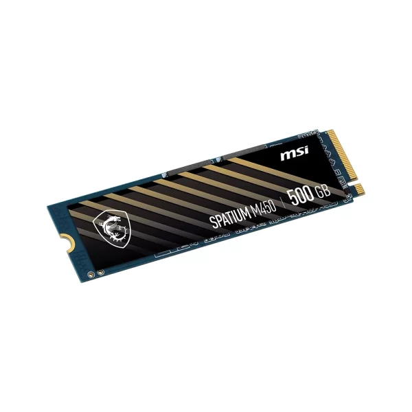 MSI Spatium M450 PCIe 4.0 NVMe M.2 500GB 3600/3000MB/s M.2 SSD