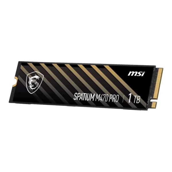 MSI Spatium M470 PRO PCIe 4.0 NVME M.2 1TB 6000/4500MB/s M.2 SSD