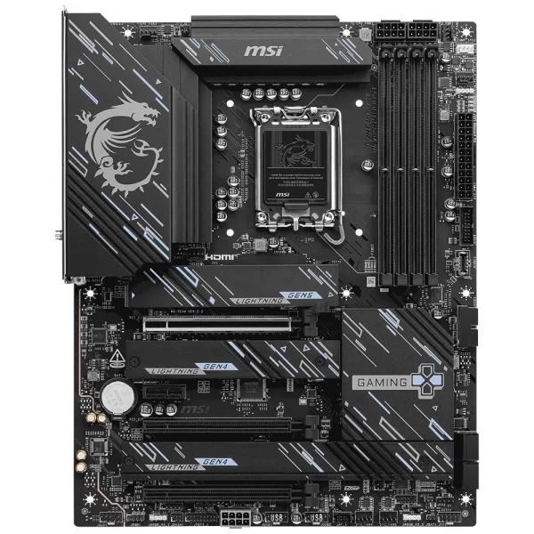 MSI Z890 Gaming Plus WIFI DDR5 9200MHz (OC) RGB M.2 1851p ATX Anakart