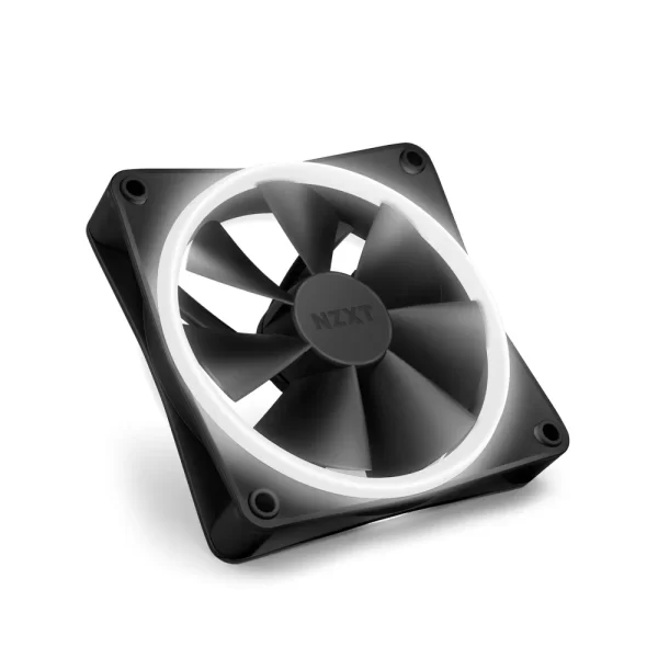 NZXT F120 RGB Duo 3x120mm Kontrolcülü Siyah Kasa Fanı