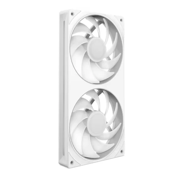 NZXT F240 RGB Core 240mm Tek Çerçeveli RGB Beyaz Fan Ünitesi