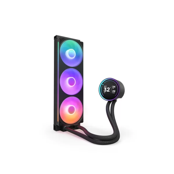 NZXT Kraken Elite RGB Siyah IPS LCD 360 mm Intel-AMD Uyumlu Sıvı Soğutucu
