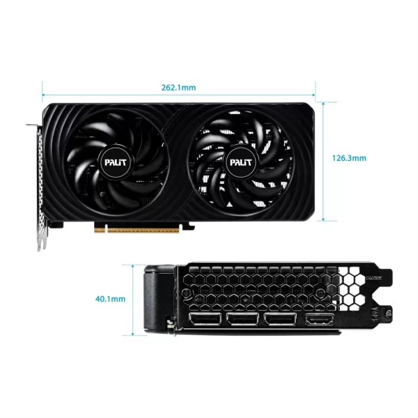 Palit GeForce RTX 5060 Ti Dual 8GB DLSS 4 GDDR7 128 Bit Ekran Kartı