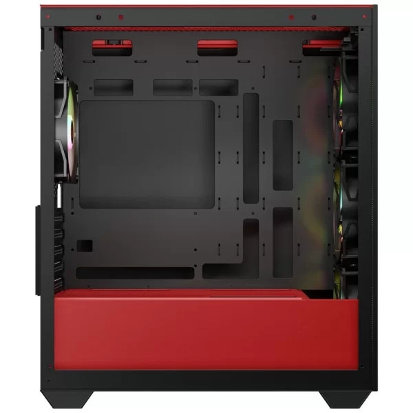 Rampage BLAZE Mesh Temperli Camlı Siyah 4* 12cm ARGB Fan M-ATX Mid-T Gaming Oyuncu Kasası